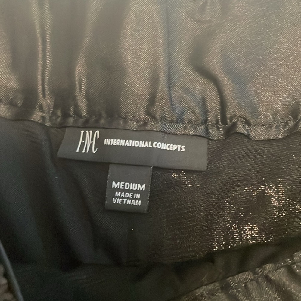 Inc Black Sequence Pants Size Medium. Worn Once. … - image 2